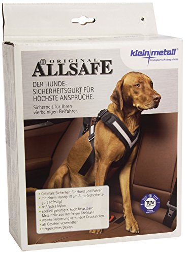 KLEINMETALL Allsafe Gürtel der Sicherheit für Hunde, Schwarz, Größe M KLEINMETALL Allsafe Gürtel der Sicherheit für Hunde, Schwarz, Größe M von Kleinmetall