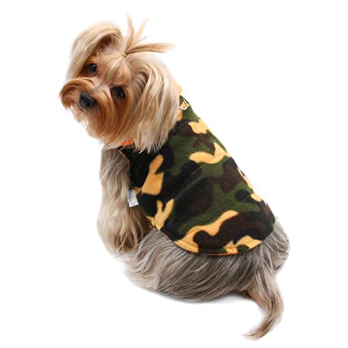 Klippo Hundeweste für Welpen, Camouflage, mit ultraweichem Futter für kleine Hunde, Größe S von Klippo
