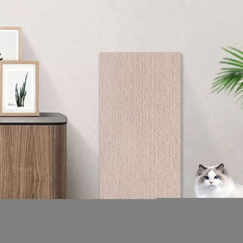 Katzenkratzteppich, Katzenkratzmatte,Selbstklebende zuschneidbare Katzenmatte - Katzenkratzteppich, flaches Katzenkratzpad für Möbel, Katzenwand, Kratzbäume von Knowlife
