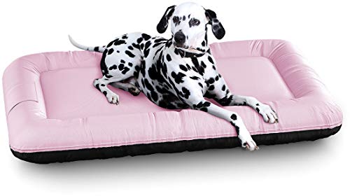 Knuffelwuff 13064 In und Outdoor Hundebett Hundekissen Hundesofa Hundekörbchen Hundekorb, Lucky Color Edition, Größe XL 100 x 73 cm, rosa Knuffelwuff 13064 In und Outdoor Hundebett Hundekissen Hundesofa Hundekörbchen Hundekorb, Lucky Color Edition, Größe XL 100 x 73 cm, rosa von Knuffelwuff