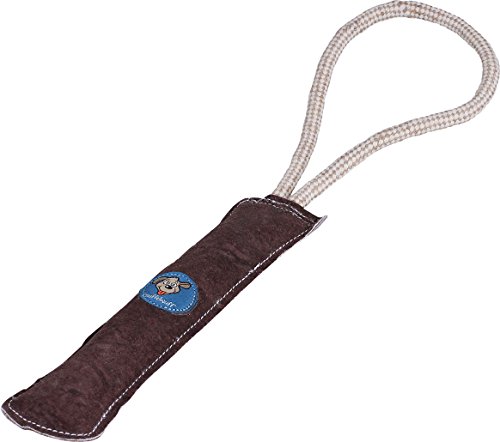 Knuffelwuff 13884-001 Hundespielzeug Wildleder Trainings Dummy Apportierspielzeug, 49 cm, braun Knuffelwuff 13884-001 Hundespielzeug Wildleder Trainings Dummy Apportierspielzeug, 49 cm, braun von Knuffelwuff