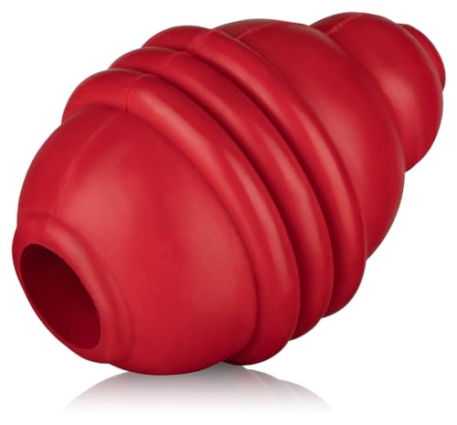 Knuffelwuff Boing Hundespielzeug aus TPR - Interaktiver, Snack-füllbar Kau und Jagdspaß für kleine und große Hunde - Rot Knuffelwuff Boing Hundespielzeug aus TPR - Interaktiver, Snack-füllbar Kau und Jagdspaß für kleine und große Hunde - Rot von Knuffelwuff