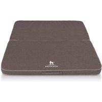 Knuffelwuff Faltbare Reisematte Orthopädisch Roanoke aus Laser gestepptem Kunstleder braun/ grau XL Knuffelwuff Faltbare Reisematte Orthopädisch Roanoke aus Laser gestepptem Kunstleder braun/ grau XL von Knuffelwuff