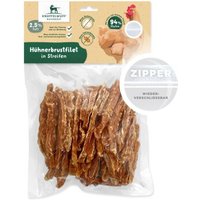 Knuffelwuff Hühnerbrust in Streifen 500g von Knuffelwuff