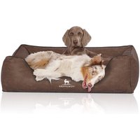 Knuffelwuff Hundebett Scottsdale aus Kunstleder braun XL Knuffelwuff Hundebett Scottsdale aus Kunstleder braun XL von Knuffelwuff