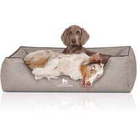 Knuffelwuff Hundebett Scottsdale aus Kunstleder hellgrau XXL Knuffelwuff Hundebett Scottsdale aus Kunstleder hellgrau XXL von Knuffelwuff
