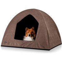 Knuffelwuff Hundehöhle Yucatan passend für Hundebetten und Hundematten braun XXL von Knuffelwuff