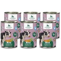 Knuffelwuff Nassfutter Rind pur mit Heidekartoffeln & Petersilie 6 x 400g Knuffelwuff Nassfutter Rind pur mit Heidekartoffeln & Petersilie 6 x 400g von Knuffelwuff