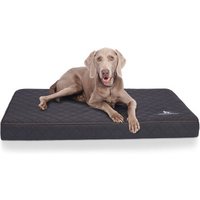 Knuffelwuff Orthopädische Hundematte Juna aus laser-gestepptem Kunstleder schwarz XXXL Knuffelwuff Orthopädische Hundematte Juna aus laser-gestepptem Kunstleder schwarz XXXL von Knuffelwuff