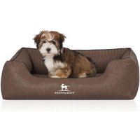 Knuffelwuff Orthopädisches Hundebett Chesapeake aus Laser gestepptem marmoriertem Kunstleder braun M-L Knuffelwuff Orthopädisches Hundebett Chesapeake aus Laser gestepptem marmoriertem Kunstleder braun M-L von Knuffelwuff