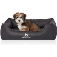 Knuffelwuff Orthopädisches Hundebett Madison aus laser-gestepptem Kunstleder schwarz M-L Knuffelwuff Orthopädisches Hundebett Madison aus laser-gestepptem Kunstleder schwarz M-L von Knuffelwuff