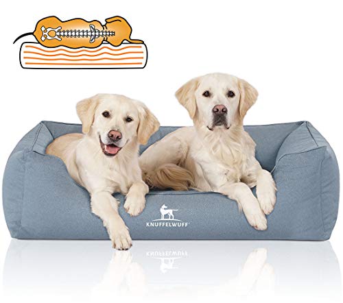 Knuffelwuff Orthopädisches Wasserabweisendes Hundebett Leon XXL 120 x 85cm Hellblau Knuffelwuff Orthopädisches Wasserabweisendes Hundebett Leon XXL 120 x 85cm Hellblau von Knuffelwuff