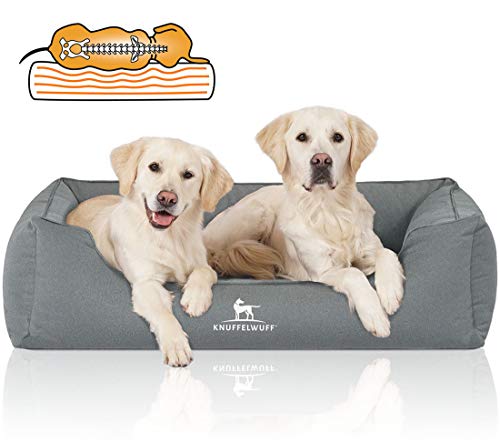 Knuffelwuff Orthopädisches Wasserabweisendes Hundebett Leon XXL 120 x 85cm Petrol Knuffelwuff Orthopädisches Wasserabweisendes Hundebett Leon XXL 120 x 85cm Petrol von Knuffelwuff