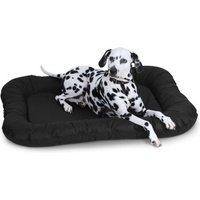 Knuffelwuff Wasserfestes In und Outdoor Hundebett Lucky aus Nylongewebe schwarz XXXL von Knuffelwuff