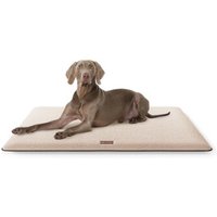 Knuffelwuff kuschelige Hundematte Calliope aus Teddy Material beige M-L von Knuffelwuff