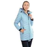 Knuffelwuff leichte Damen Übergangsjacke Brooklyn hellblau 36 - EU von Knuffelwuff