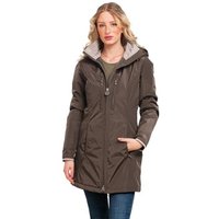 Knuffelwuff leichte Damen Übergangsjacke Fairfield braun 38 - EU von Knuffelwuff