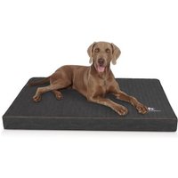 Knuffelwuff orthopädische Hundematte Palomino aus laser-gestepptem Kunstleder schwarz XXXL Knuffelwuff orthopädische Hundematte Palomino aus laser-gestepptem Kunstleder schwarz XXXL von Knuffelwuff