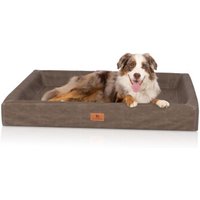 Knuffelwuff orthopädisches Hundebett Austin aus Kunstleder braun XL Knuffelwuff orthopädisches Hundebett Austin aus Kunstleder braun XL von Knuffelwuff