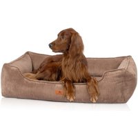 Knuffelwuff orthopädisches Hundebett aus Cord mit Handwebcharakter Nunavut Knuffelwuff orthopädisches Hundebett aus Cord mit Handwebcharakter Nunavut von Knuffelwuff