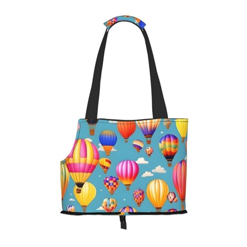 Hundetragetasche für kleine Hunde und Katzen, mit bunten Luftballons, springsicher, mit großen Taschen, Outdoor-Reisen Hundetragetasche für kleine Hunde und Katzen, mit bunten Luftballons, springsicher, mit großen Taschen, Outdoor-Reisen von KoNsev