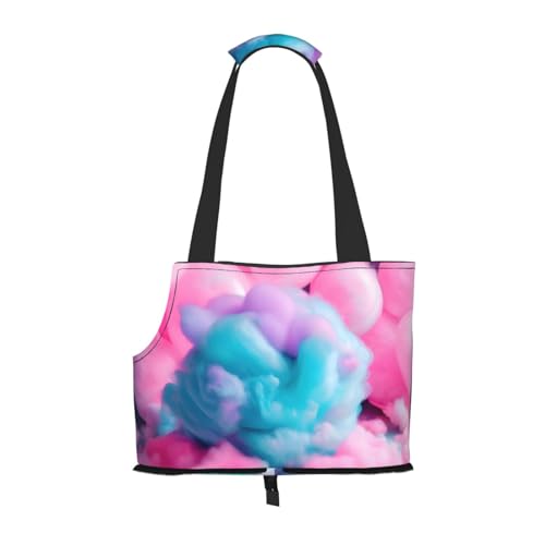 Hundetragetasche für kleine Hunde und Katzen, springsicher, mit großen Taschen, für Reisen im Freien, Rosa Hundetragetasche für kleine Hunde und Katzen, springsicher, mit großen Taschen, für Reisen im Freien, Rosa von KoNsev