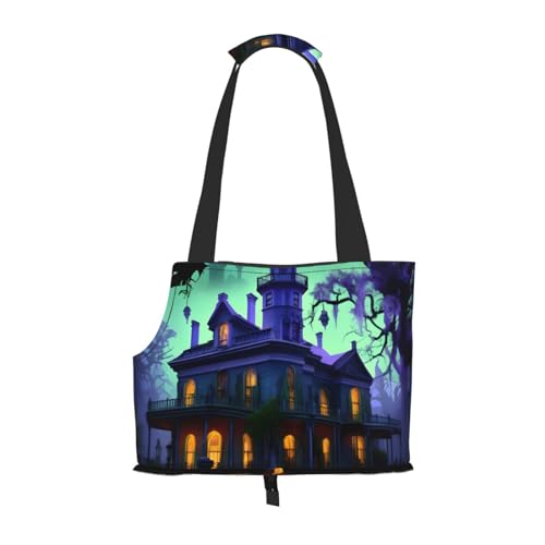 Hundetragetasche für kleine Hunde und Katzen, springsicher, mit großen Taschen, für Reisen im Freien, Schwarz Hundetragetasche für kleine Hunde und Katzen, springsicher, mit großen Taschen, für Reisen im Freien, Schwarz von KoNsev