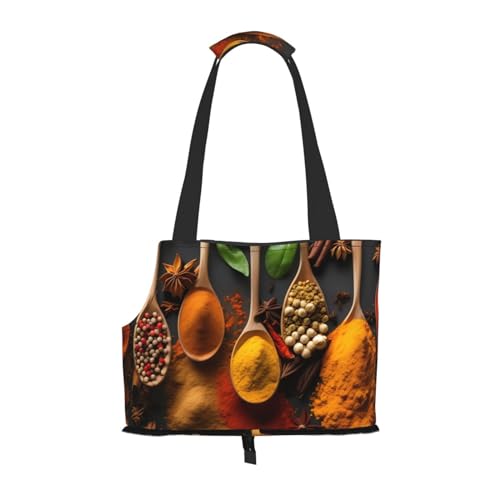 Hundetragetasche für kleine Hunde und Katzen, springsicher, mit großen Taschen, für Reisen im Freien Hundetragetasche für kleine Hunde und Katzen, springsicher, mit großen Taschen, für Reisen im Freien von KoNsev