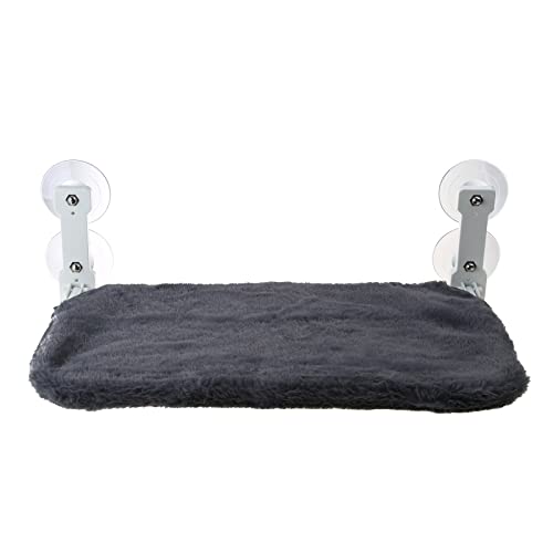 Katzen-Hängemattenhaus, kleine und mittelgroße Katzen-Sitzstange, faltbares Haustierbett mit Saugnapf, robuste Sonnenbad-Sitzstange für Haustiere Katzen-Hängemattenhaus, kleine und mittelgroße Katzen-Sitzstange, faltbares Haustierbett mit Saugnapf, robuste Sonnenbad-Sitzstange für Haustiere von Kobeleen