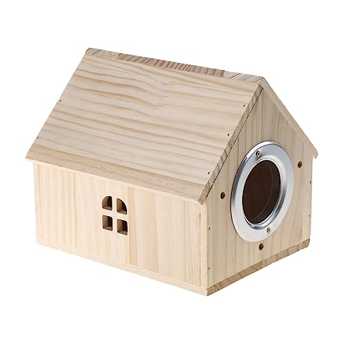 Papageienzuchtbox zum Aufhängen, Vogelnest, Vogelkäfighaus, Holz, Paarungsbox für Lovebird, Sittiche, Nymphensittiche, Wellensittiche, Sittiche von Kobeleen