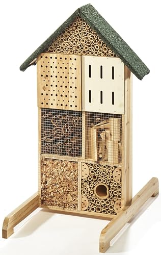 Insektenhotel Insektenhaus BEE aus Tannenholz 40x67x82 cm - mit Füllung aus verschiedenen Materialien Insektenhotel Insektenhaus BEE aus Tannenholz 40x67x82 cm - mit Füllung aus verschiedenen Materialien von Kobolo