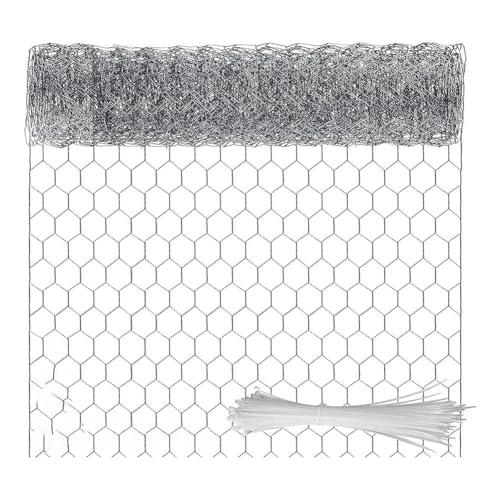 Kochenty Hühnergitter Zaun Hühnergitter für Garten Hühnernetz für DIY Geflügel Mesh Zaun für Hühnerstall Einfach Zu Bedienen Kochenty Hühnergitter Zaun Hühnergitter für Garten Hühnernetz für DIY Geflügel Mesh Zaun für Hühnerstall Einfach Zu Bedienen von Kochenty