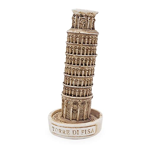 Terrarium Deko Aquarium Dekoration Klein Ornament Fischbecken Décor Figur Statue Skulptur Zubehör Geschenk Dekor Dekofigur (Leaning Tower of Pisa) von Kocris Casa