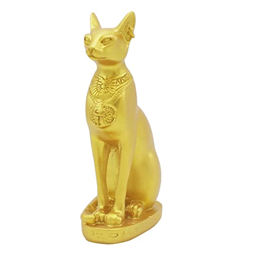 Kocris Casa Aquarium-Dekoration im antiken Ägypten-Design, Katzengöttin, Bastet, Reptilien, Schildkröte, Eidechse, Spinnenbecken, Terrarium, Ägyptische Tempeldekoration, Ornament, Tier, Gold Kocris Casa Aquarium-Dekoration im antiken Ägypten-Design, Katzengöttin, Bastet, Reptilien, Schildkröte, Eidechse, Spinnenbecken, Terrarium, Ägyptische Tempeldekoration, Ornament, Tier, Gold von Kocris Casa