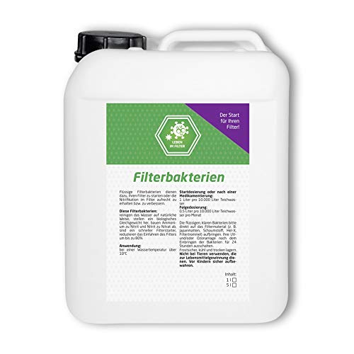 Koi Company Filterbakterien • Biologische Teichfilter-Bakterien 5l als Filterstarterbakterien • Starterbakterien für Teich Koi Company Filterbakterien • Biologische Teichfilter-Bakterien 5l als Filterstarterbakterien • Starterbakterien für Teich von Koi Company