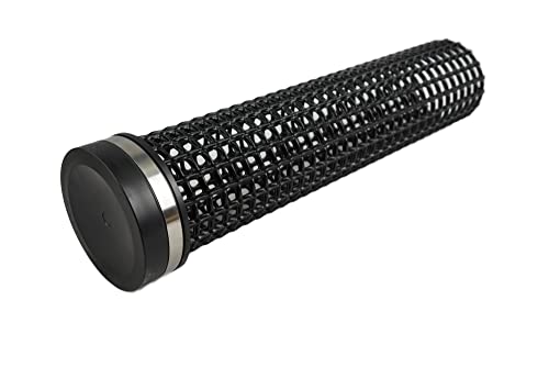 Koi Herdecke Filtersiebrohr Gitterrohr für Teichfilter mit Endkappe div. Durchmesser Schutzgitter Helix (110mm x 1000mm) von Koi- und Bonsaipark Herdecke