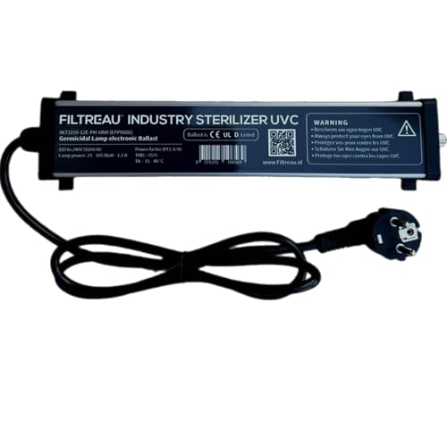 Koi- und Bonsaipark Herdecke Amalgam Tauch UVC in 25-42-55-75-105 Watt Teichklärer in Industriequalität- Komponenten für UVC Tauchstrahler- Ersatzset für Air-Aqua Super UV- (Vorschaltgerät) von Koi- und Bonsaipark Herdecke