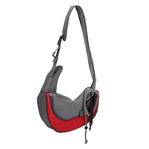 Koieam Pet Rucksack, Welpenträger Oxford Stoff atmungsaktives Netzmaterial Verstellbarer Gurtwager und dauerhafter Hundeträger (L) von Koieam