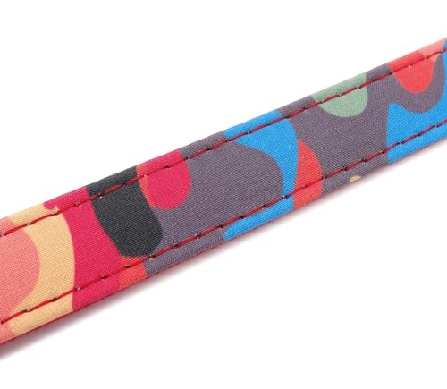 Clic Deluxe Softshell Edition - Colourful,Hundehalsband mit Klickverschluss (Camo Bund, L) von Koko von Knebel