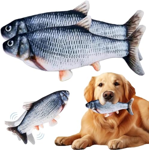 Kolarmo Hundespielzeug mit tanzendem Fisch, 2024, Schlenkerfisch, Katzenspielzeug, Floppfisch, Hundespielzeug, tanzender Fisch für Hunde, interaktives Hundespielzeug, tanzender Fisch, elektrischer Kolarmo Hundespielzeug mit tanzendem Fisch, 2024, Schlenkerfisch, Katzenspielzeug, Floppfisch, Hundespielzeug, tanzender Fisch für Hunde, interaktives Hundespielzeug, tanzender Fisch, elektrischer von Kolarmo