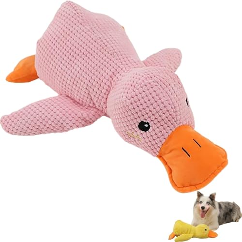 Kolarmo Zentric Quack-Quack-Ente Hundespielzeug – Zentricplush Kauspielzeug für Welpen, Zentric Plüsch-Hundespielzeug, quietschendes Hunde-Kauspielzeug, klassisches Enten-Hundespielzeug, Kolarmo Zentric Quack-Quack-Ente Hundespielzeug – Zentricplush Kauspielzeug für Welpen, Zentric Plüsch-Hundespielzeug, quietschendes Hunde-Kauspielzeug, klassisches Enten-Hundespielzeug, von Kolarmo
