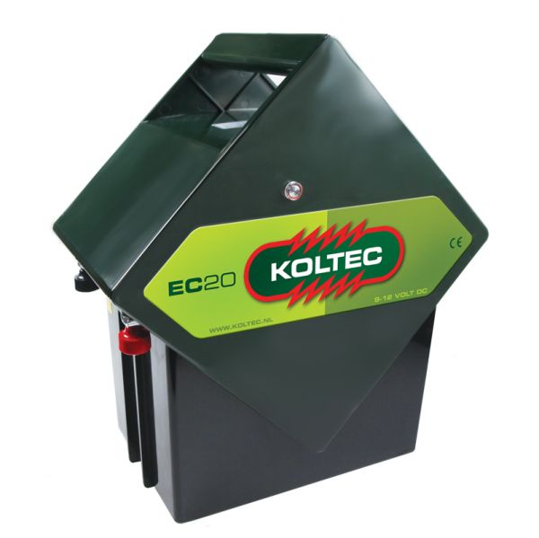 Koltec Weidezaungerät EC20 - 9V + 12V  Batteriegerät für mobile Wei... von Koltec