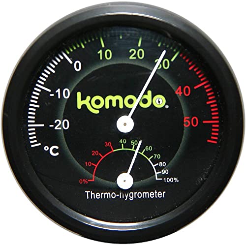 Komodo 54182 Combined Thermometer Hygrometer Analog von Komodo