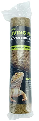 Komodo Faser-Pad, 100 % natürliche Kokosfaser, Reptilien-Terrarium-Einlage, waschbar und wiederverwendbar, ungiftig, ohne schädliche Chemikalien, passend für bis zu 45,7 x 91,4 cm Tank von Komodo