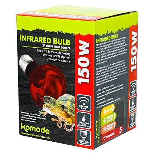 Komodo Infrarot-Wärmelampe ES, 150 Watt von Komodo