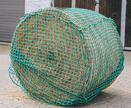 Konege Rundballenheunetz - 1,4m x 1,4m x 1,6m, Mw 3cm, 5,0mm XS Kordelstärke, Heunetz von Konege