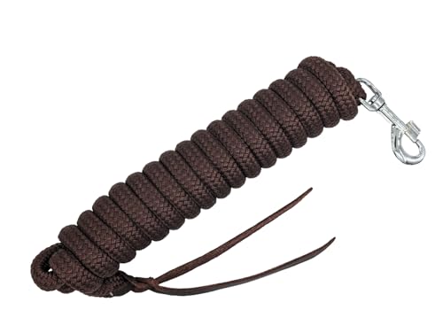 Leadrope 3,60m in 12mm oder 14mm - Made in Germany (Braun, 12mm) von Konege