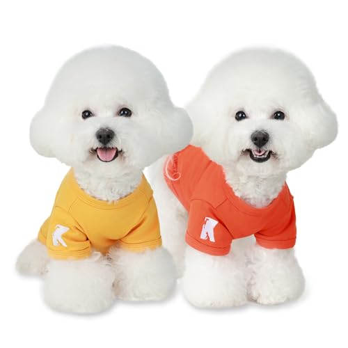 Koneseve Hunde-Shirts, atmungsaktive Baumwolle, dehnbares T-Shirt für kleine, mittelgroße und große Hunde, Katzen-Shirt, weiches Welpen-Outfit, Kätzchenbekleidung, Haustierpullover, T-Shirt, blanko, Koneseve Hunde-Shirts, atmungsaktive Baumwolle, dehnbares T-Shirt für kleine, mittelgroße und große Hunde, Katzen-Shirt, weiches Welpen-Outfit, Kätzchenbekleidung, Haustierpullover, T-Shirt, blanko, von Koneseve