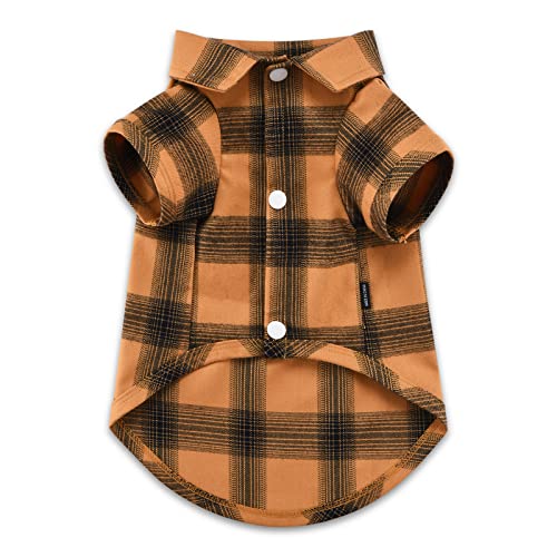 Koneseve Hundehemd Plaid Hundekleidung für mittelgroße große Hunde Junge Mädchen weiche Haustier T-Shirts atmungsaktives Outfit liebenswertes Kostüm Gitter Kleidung Geburtstag Erntedankfest Weihnachten Pullover Bekleidung { Gelb; 4XL } Koneseve Hundehemd Plaid Hundekleidung für mittelgroße große Hunde Junge Mädchen weiche Haustier T-Shirts atmungsaktives Outfit liebenswertes Kostüm Gitter Kleidung Geburtstag Erntedankfest Weihnachten Pullover Bekleidung { Gelb; 4XL } von Koneseve