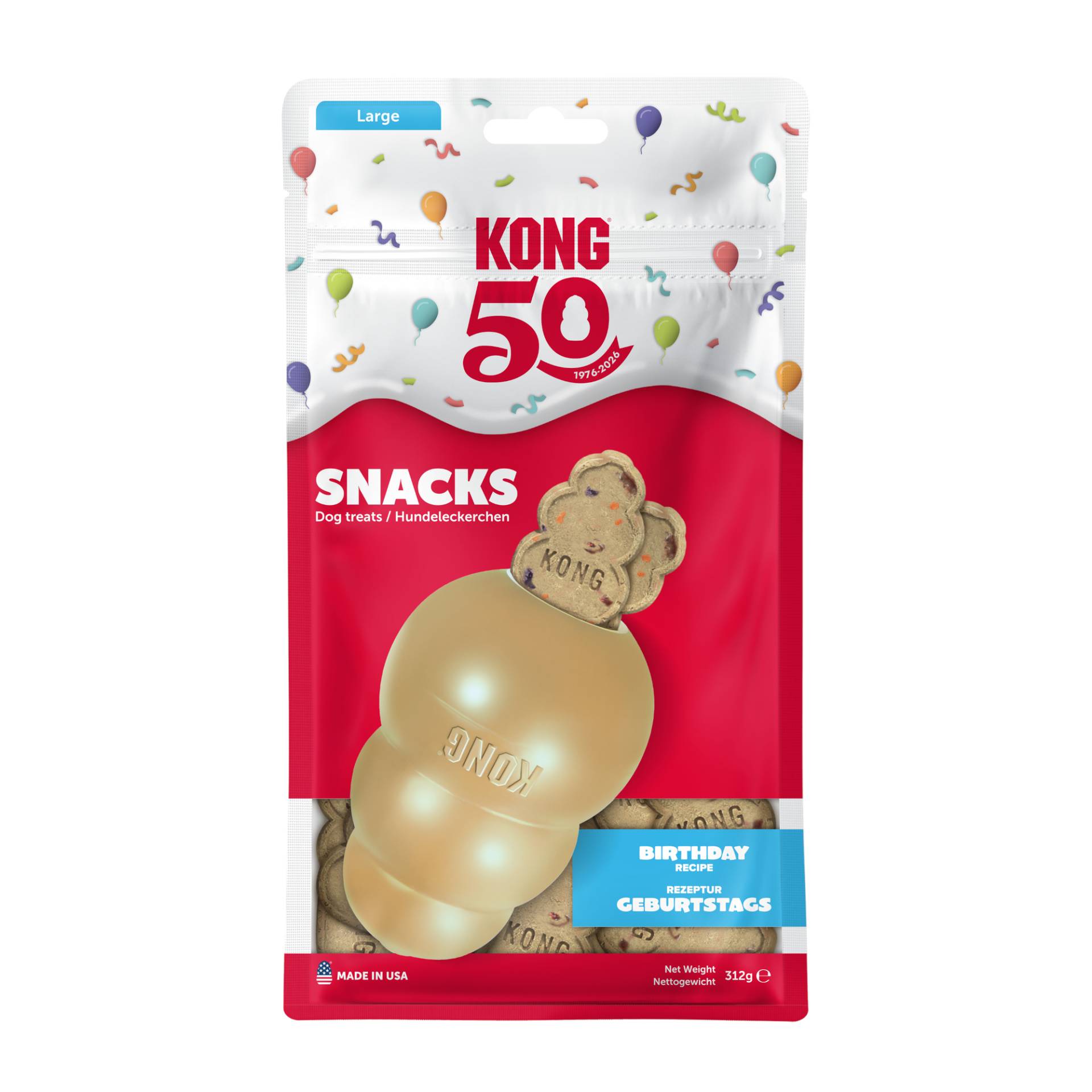 KONG 50 Jahre Jubiläumssnack - L KONG 50 Jahre Jubiläumssnack - L von Kong